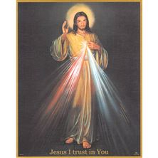 DIVINE MERCY - UNFRAMED PRINT- 8" x 10"